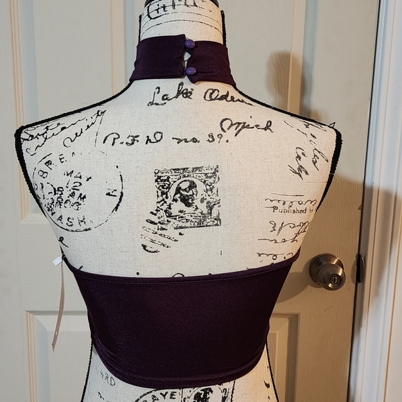 NWT Women's crop sleeveless top - Picture 2 of 4